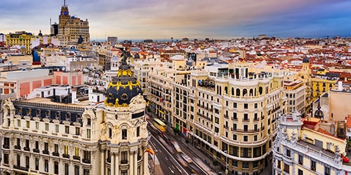 Beirut - Madrid flight ticket